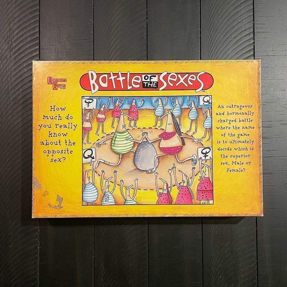 University Games, “Battle of the Sexes”, Adult Board Game.